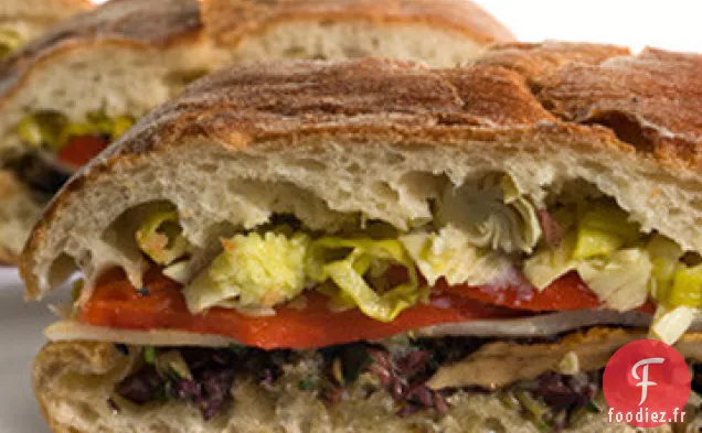 Recette de Muffuletta Végétarienne