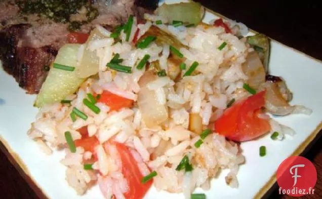 Riz À La Chayote (Fritanga)