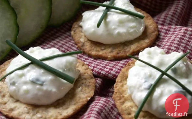 Salade de Concombre Crémeuse