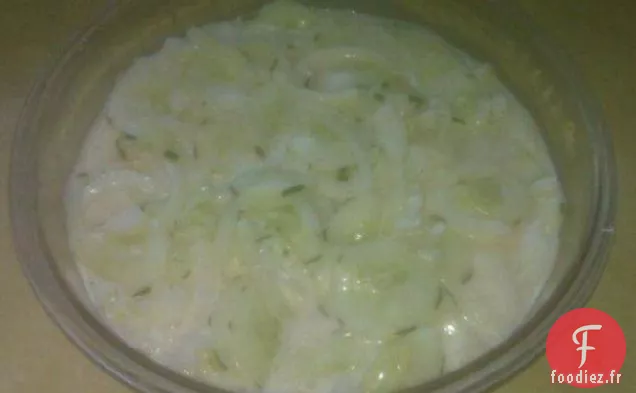 Délice de Concombre à la Crème