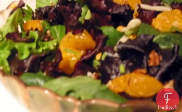 Salade De Mandarine Avec Vinaigrette Ranch