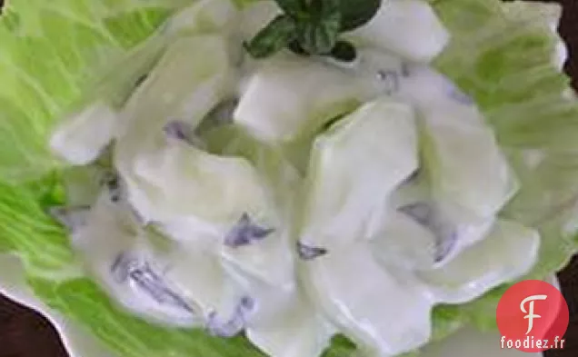 Salade De Concombre Et De Yogourt