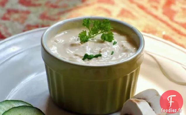 Trempette Crémeuse à la Ciboulette au Fromage de Chèvre