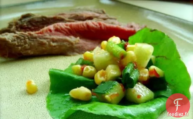 Salade de Concombre d'Inspiration Asiatique