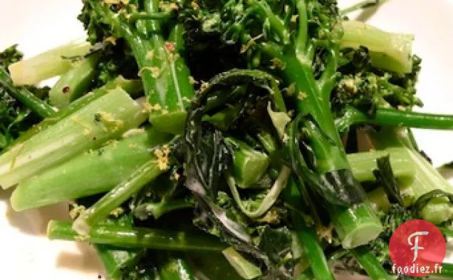 Rabe De Brocoli À La Crème De Citron