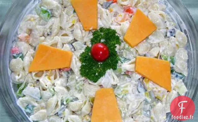 Salade de Pâtes aux Coquillages de Mer ou Salade de Pâtes au Wheelie