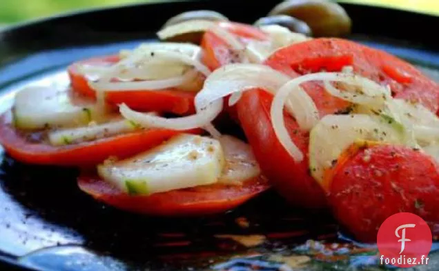 Salade Tomate-Concombre