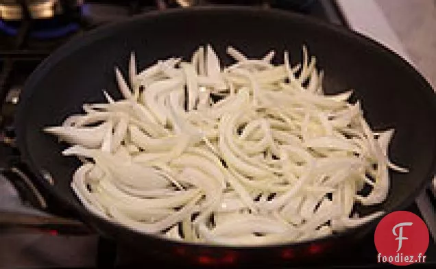 Rabe De Brocoli Aux Oignons Caramélisés