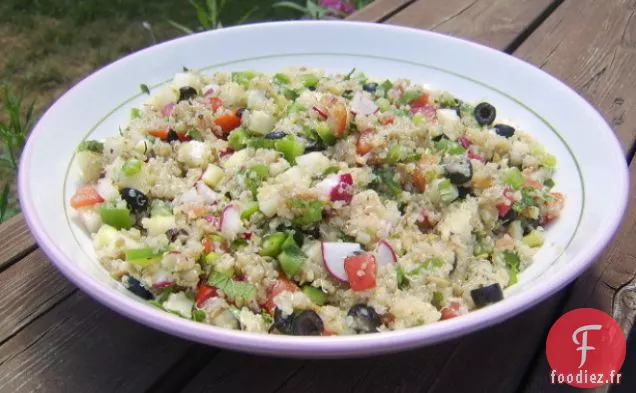 Salade de Tabouli de Quinoa et Légumes
