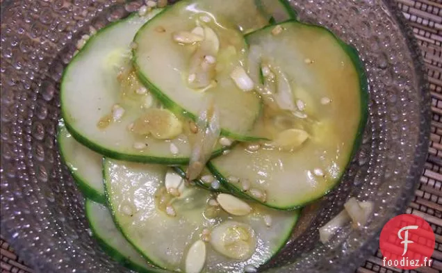 Salade de Concombre au Sésame
