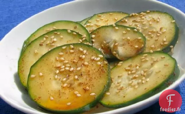 Salade de Concombre Coréenne Facile