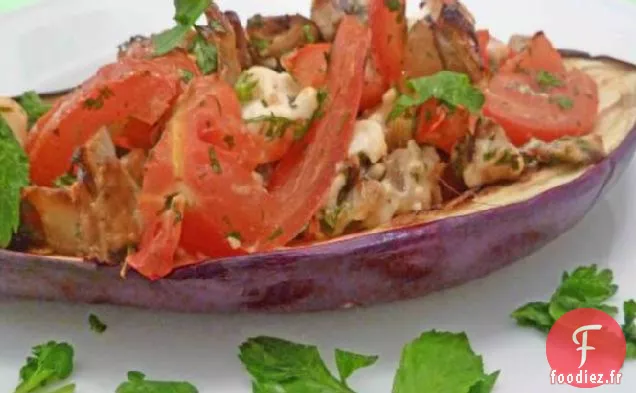 Aubergine Farcie à la Grecque (Aubergine)