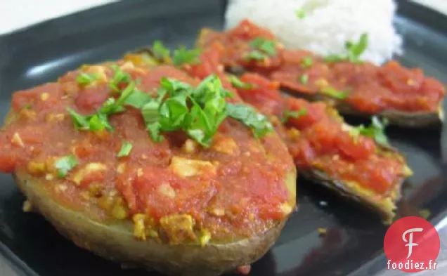 Curry de Pommes de Terre au Four et Aubergines d'Urmila
