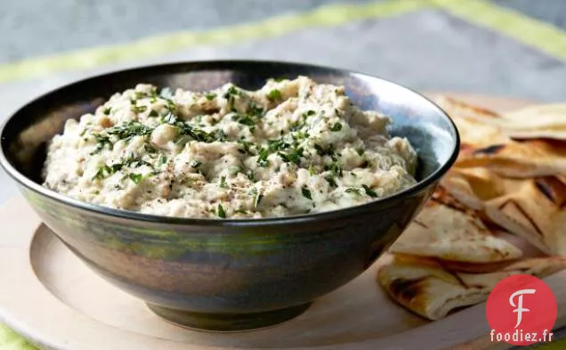Trempette d'Aubergines Rôties au Feu du Moyen-Orient: Babaganoush