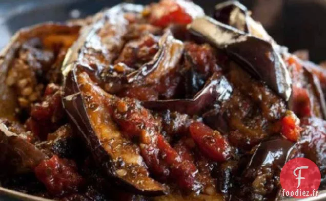 Aubergine Aigre-Douce Roumaine de Susan Feniger's Street Food