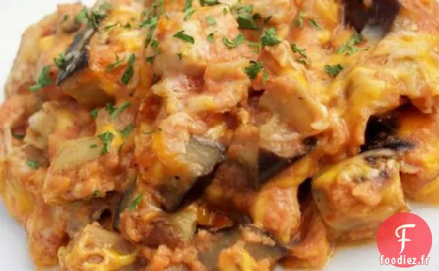 Casserole de Poulet Aux Aubergines