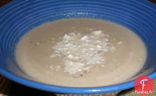 Soupe d'Aubergines Rôties Riche et Crémeuse