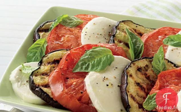 Salade d'Aubergines et de Tomates