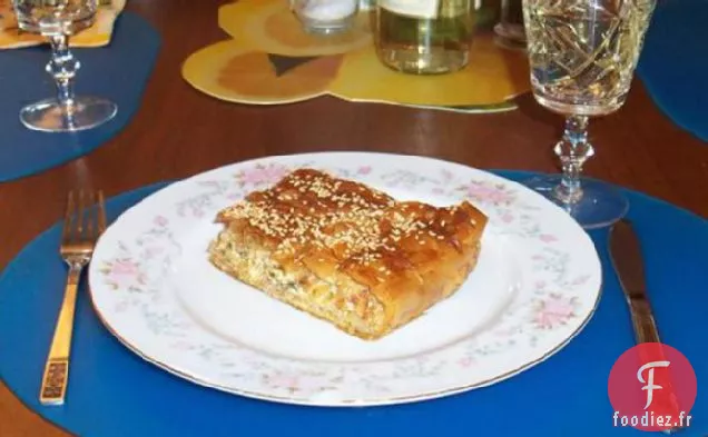 Melitzanopita (Tarte Grecque À L'Aubergine)