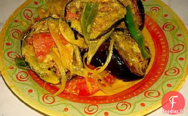 Curry d'Aubergines (2)