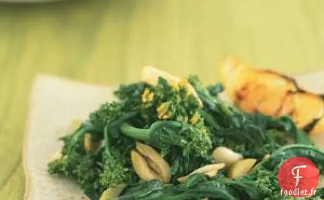 Rabe De Brocoli Et Olives Au Citron