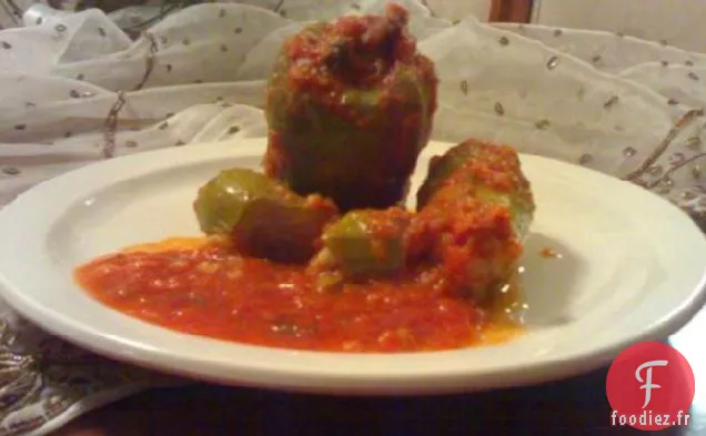 Cousa Mashi - Courgettes Farcies à l'Arabe