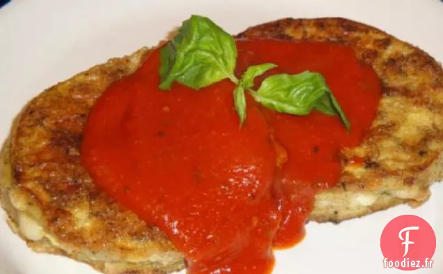 Aubergines Farcies Au Fromage De Chèvre Et À La Mozzarella