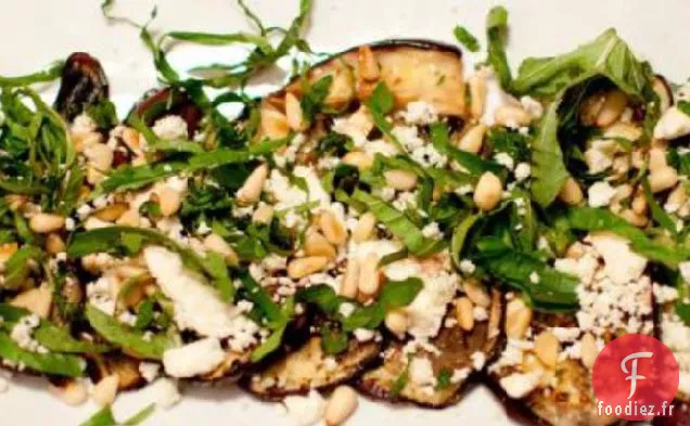 Salade d'Aubergines Grillées et de Feta