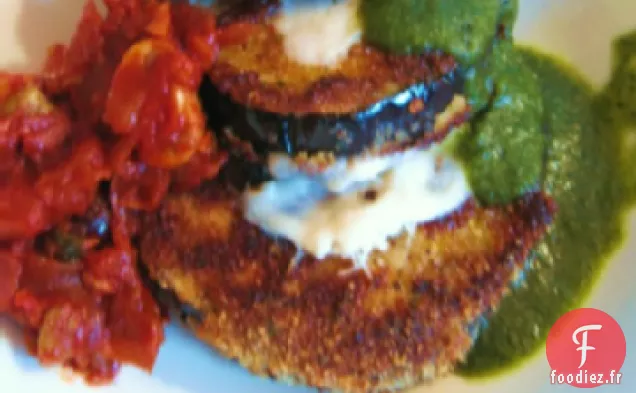 Sandwichs Végétaliens aux Aubergines