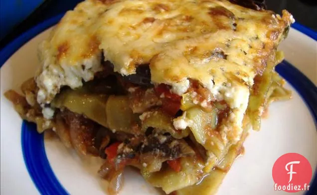Aubergine au Basilic Grillé