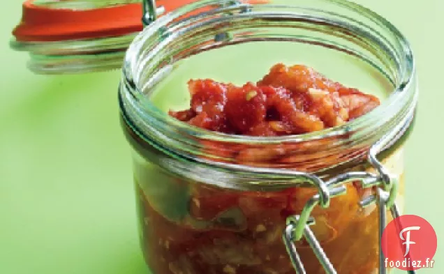 Relish Aubergine-Tomate