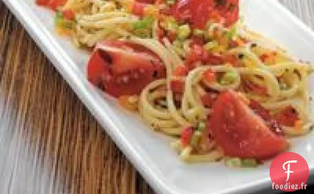 Pâtes Aux Légumes D'Été À La Feta