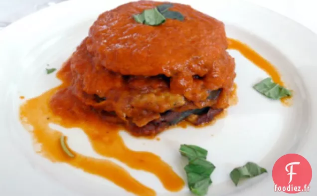 Aubergine Parmigiana Sans la Parmigiana!