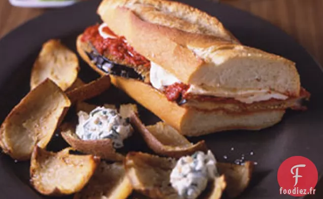 Aubergine Parmesan Heros