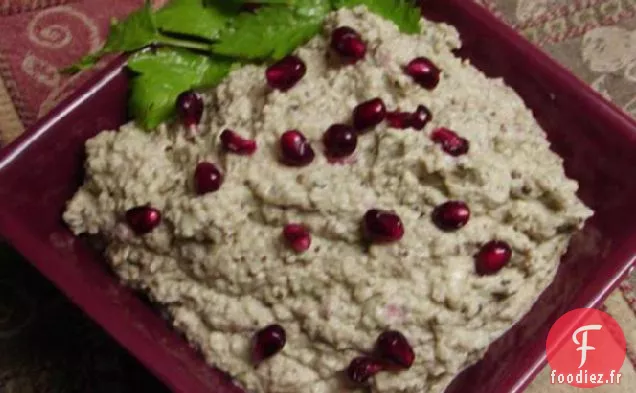 Baba Ganouj - Trempette D'Aubergines À L'Huile De Sésame