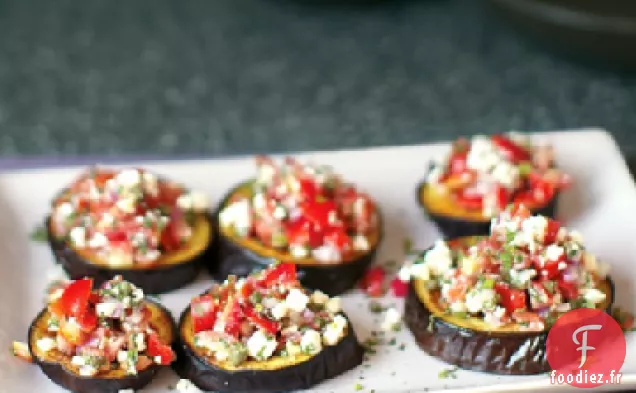 Aubergine Rôtie à la Tomate et à la Menthe