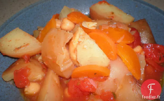 Ragoût de Légumes Méditerranéens à la Mijoteuse