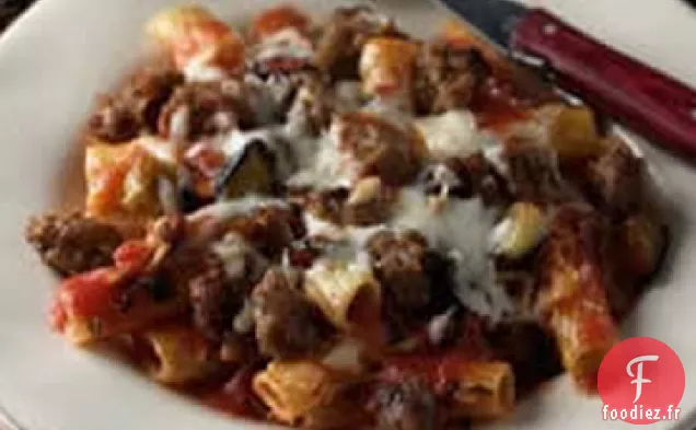 Ziti cuit au Four avec Saucisse italienne Johnsonville