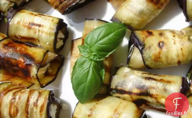 Rouleaux d'Aubergines (Aubergines) et de Feta
