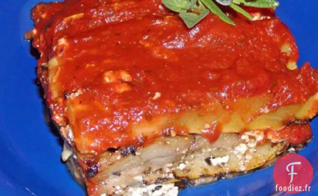 Cocotte de Courge Jaune, Aubergine et Feta