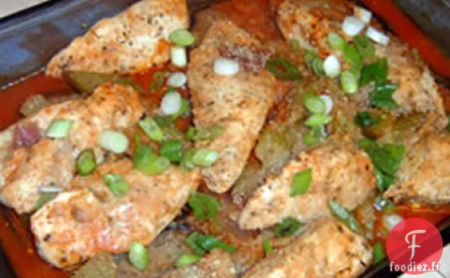 Poulet Méditerranéen aux Aubergines