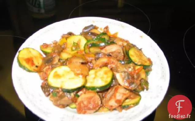 Ratatouille À La Saucisse Italienne
