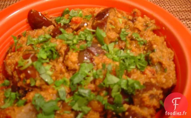 Curry d'Aubergines du Sud de l'Inde