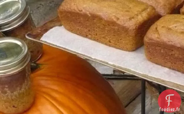 Pain à la citrouille de Noël par Sally