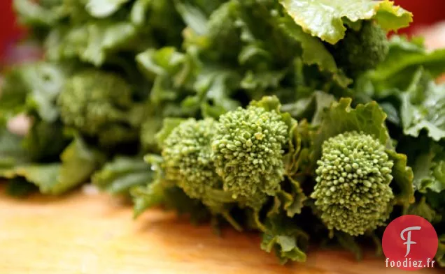 Brocoli Rabe, Courge + Pâtes au Tofu