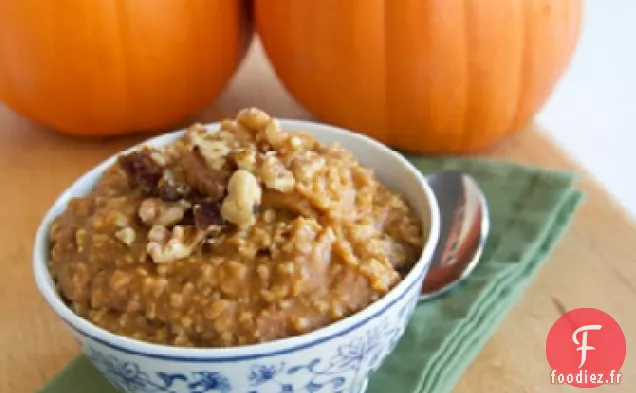 Flocons d'Avoine Coupés en Acier à la Citrouille