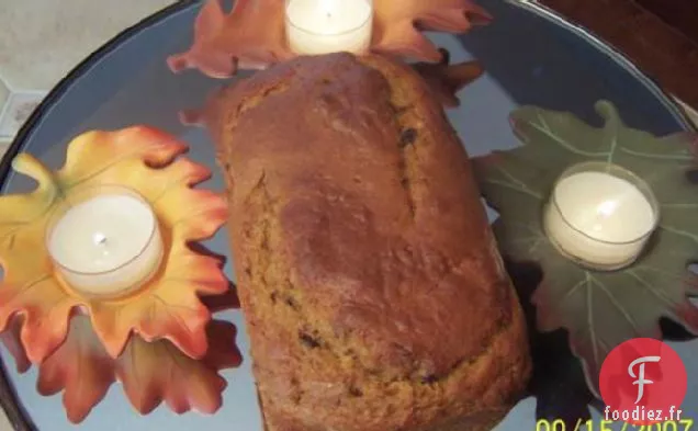 Pain à la Citrouille en Morceaux de Chocolat