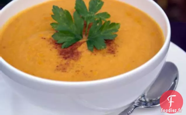 Soupe à la citrouille (Végétalienne)