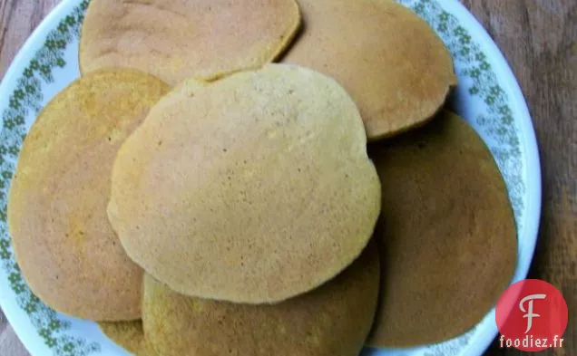 Le Meilleur Bon pour Vous Crêpes à la Citrouille de Blé Entier!