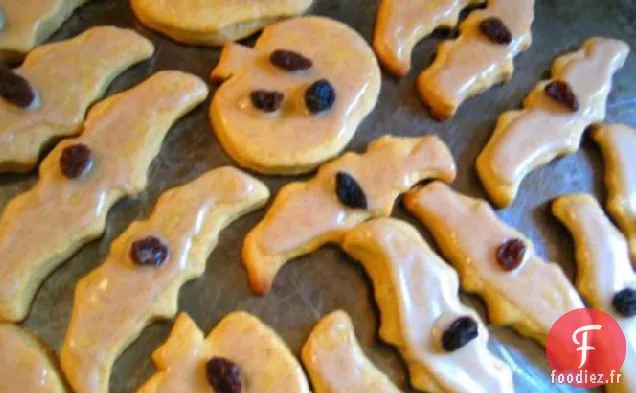 Découpes de Biscuits au Scone de Citrouille Orange
